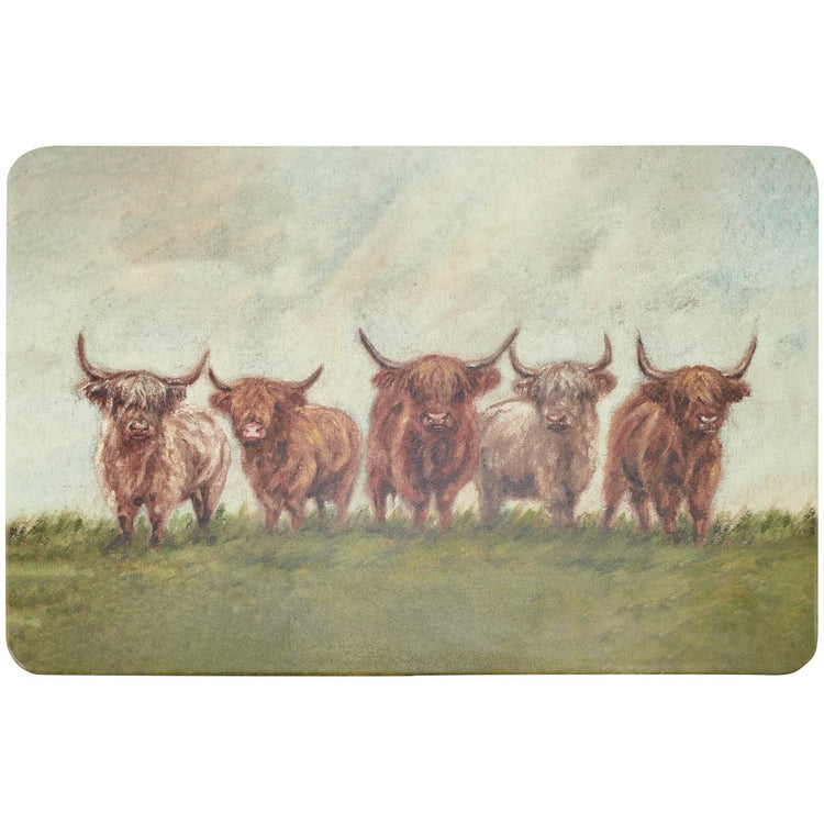 Highland Cow Trivet 