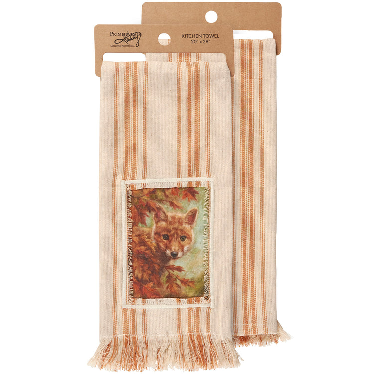 Woodland Fox Kitchen Towel