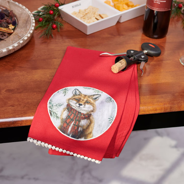 Winter Fox Kitchen Towel