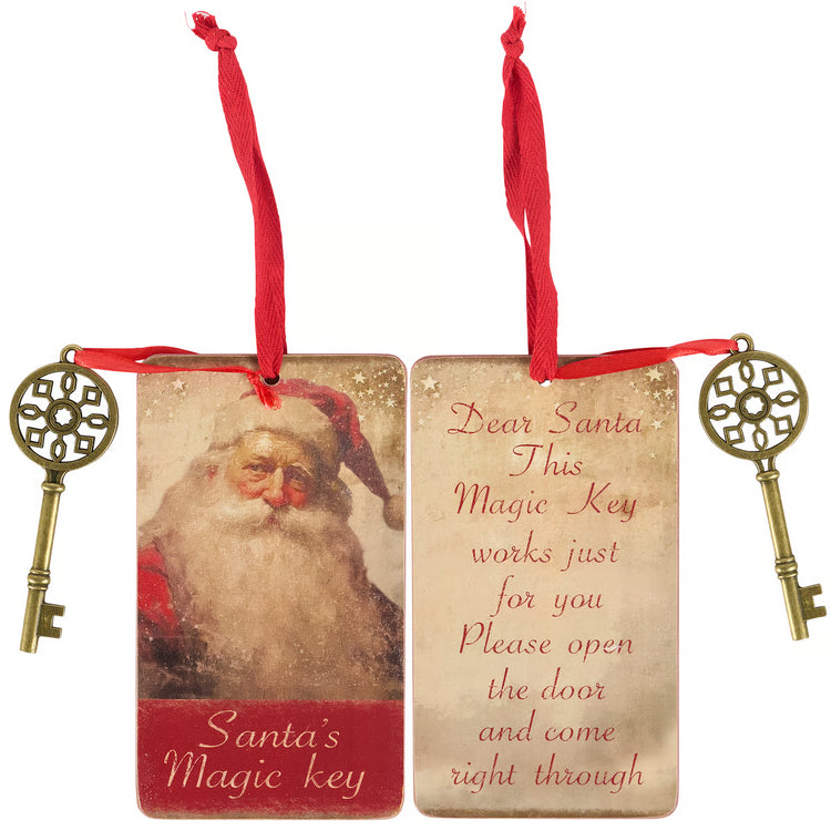 Dear Santa Key Ornament