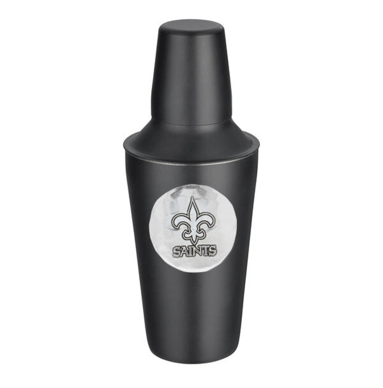 New Orleans Saints Martini Shaker