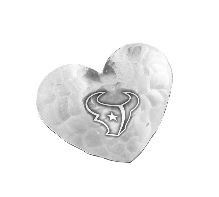 Houston Texans Small Heart Tray