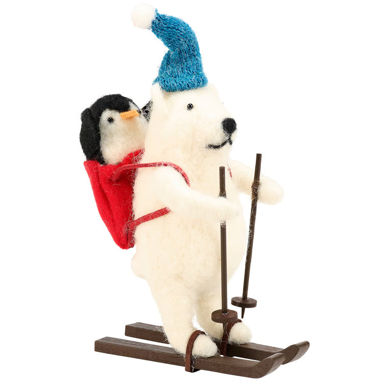 Skiing Bear Critter