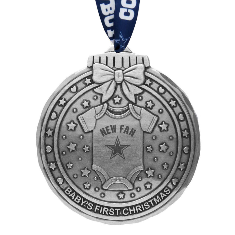Dallas Cowboys Babys First Touchdown Ornament 