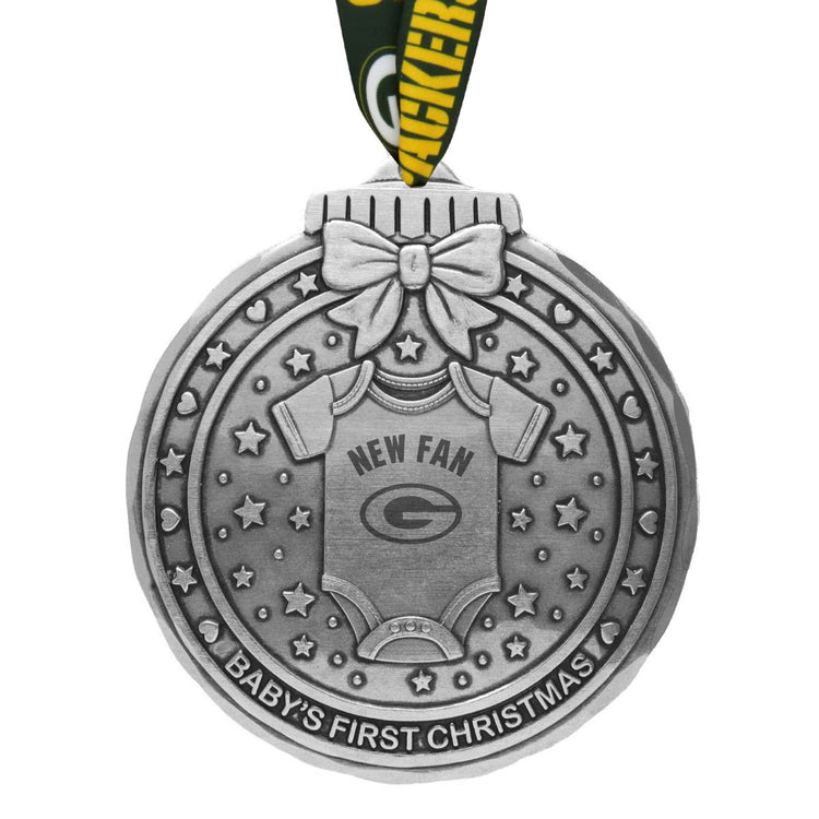 Green Bay Packers Babys First Touchdown Ornament 