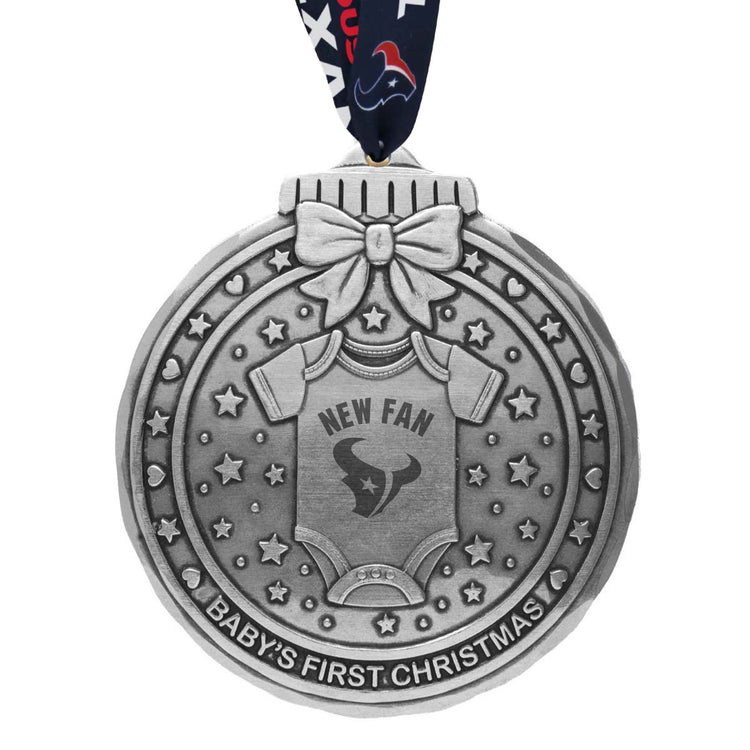 Houston Texans Babys First Touchdown Ornament 