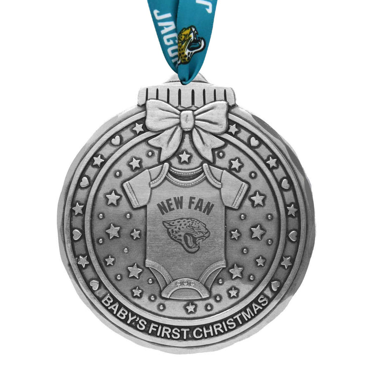 Jacksonville Jaguars Babys First Touchdown Ornament 