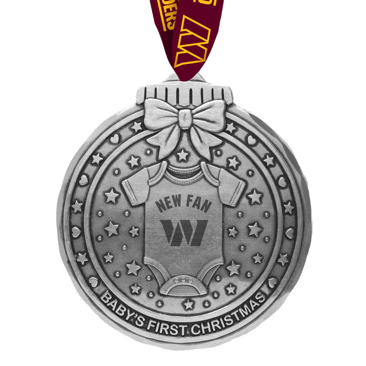 Washington Commanders Babys First Touchdown Ornament 
