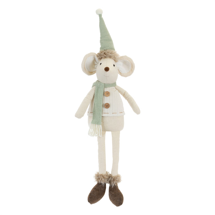 plush mouse shelf sitter