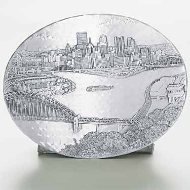 Pittsburgh Skyline 9" Trivet