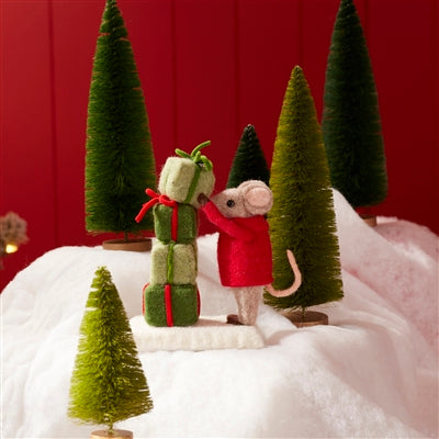 Felt Mouse ornament
