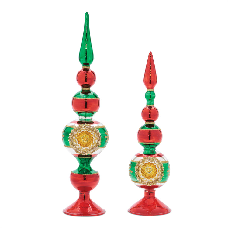 Colorful Vintage Finials