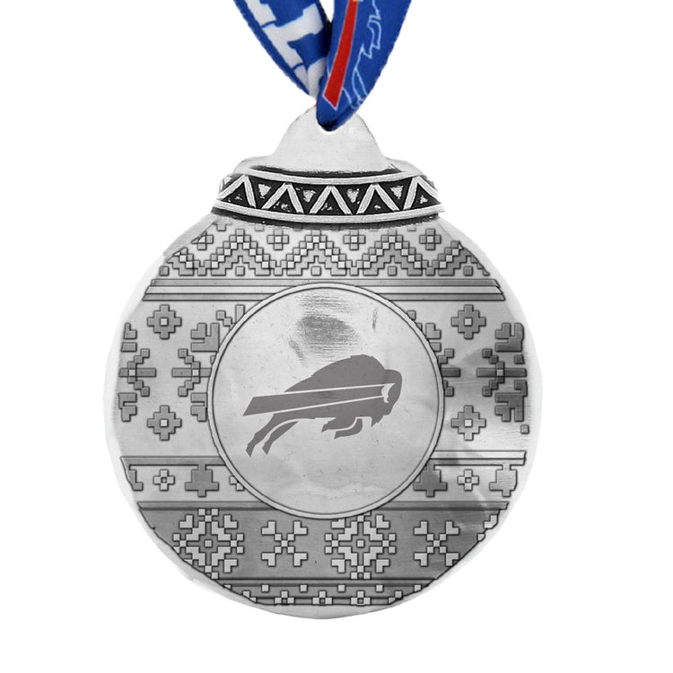 Buffalo Bills Ugly Sweater Ornament