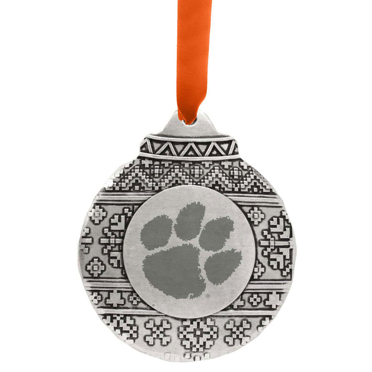 Clemson Tigers Ugly Sideline Sweater Ornament