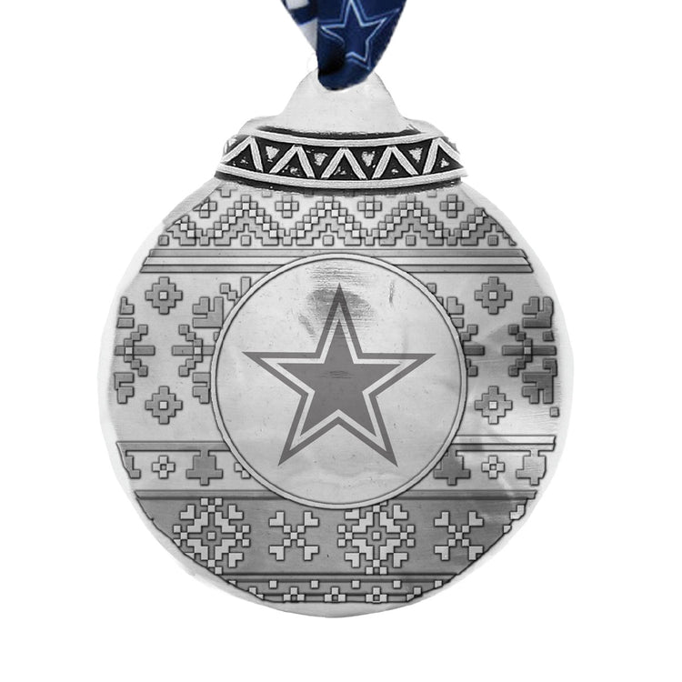 Dallas Cowboys Ugly Sweater Ornament