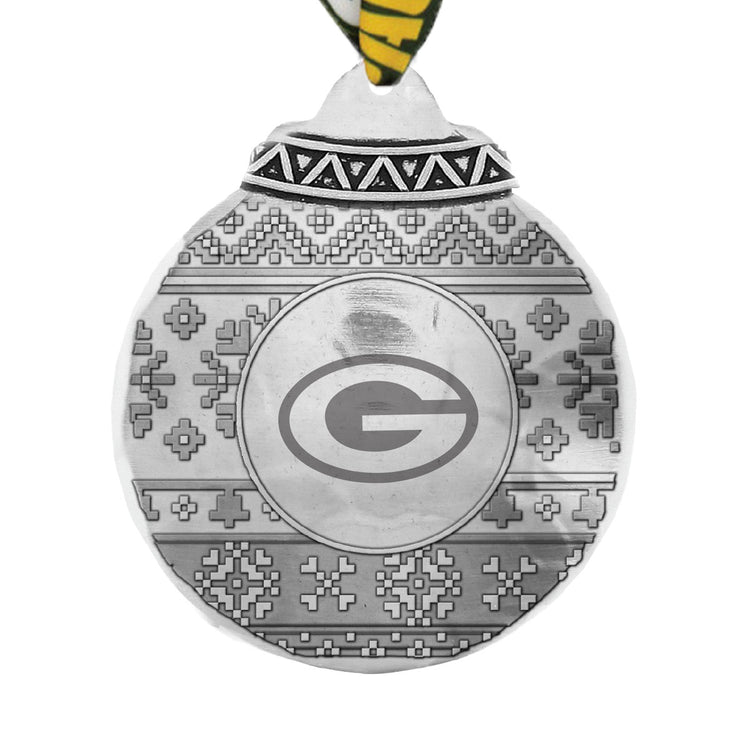 Green Bay Packers Ugly Sweater Ornament