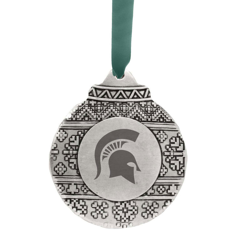 Michigan State Ugly Sideline Sweater Ornament
