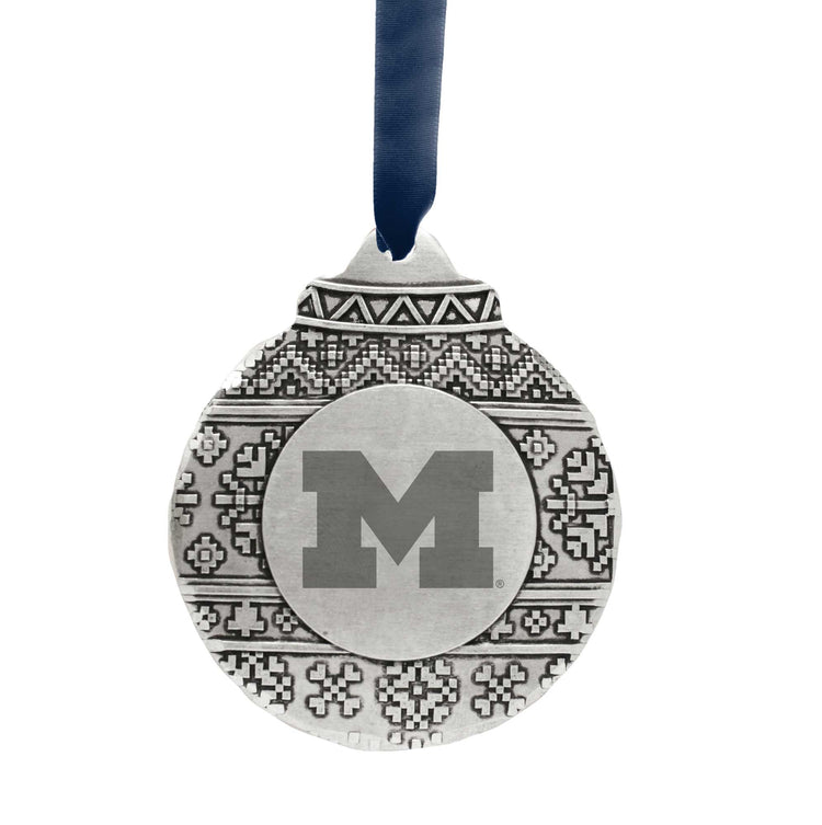 University of Michigan Ugly Sweater Ornament