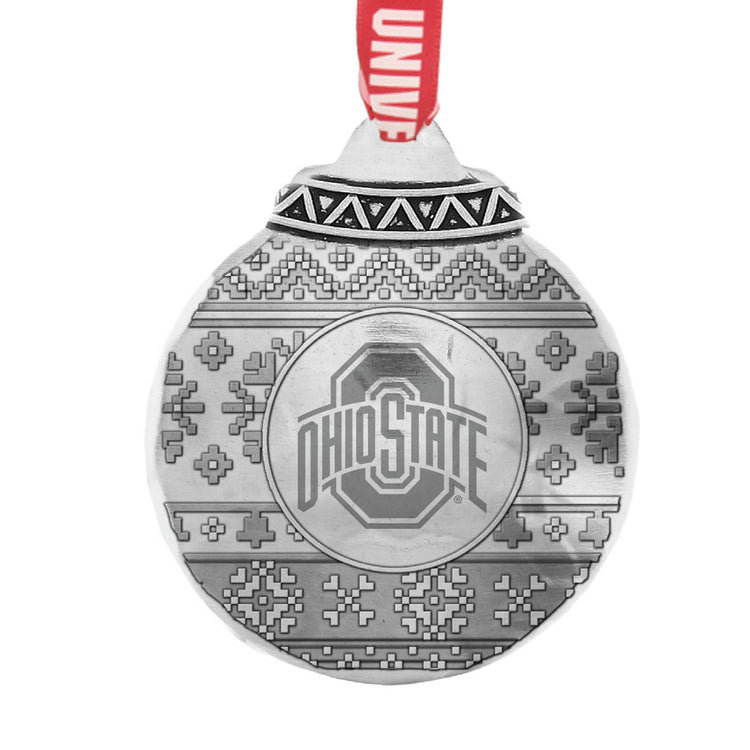 Ohio State Ugly Sweater Ornament