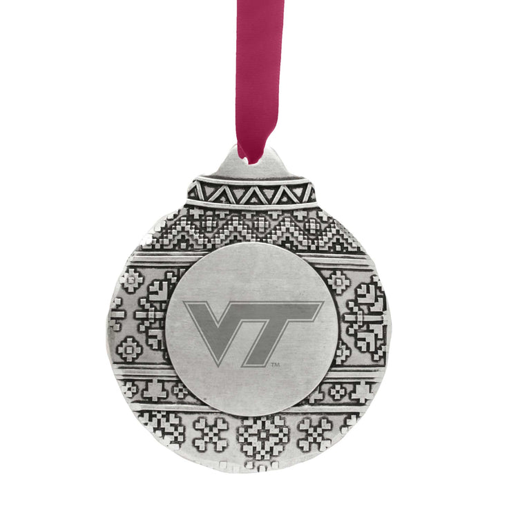 Virginia Tech Hokies Ugly Sideline Sweater Ornament 