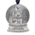 Houston Texans Gingerbread Football Fan House Snow Globe Ornament - Wendell August Forge