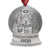 San Francisco 49ers Gingerbread Football Fan House Snow Globe Ornament - Wendell August Forge
