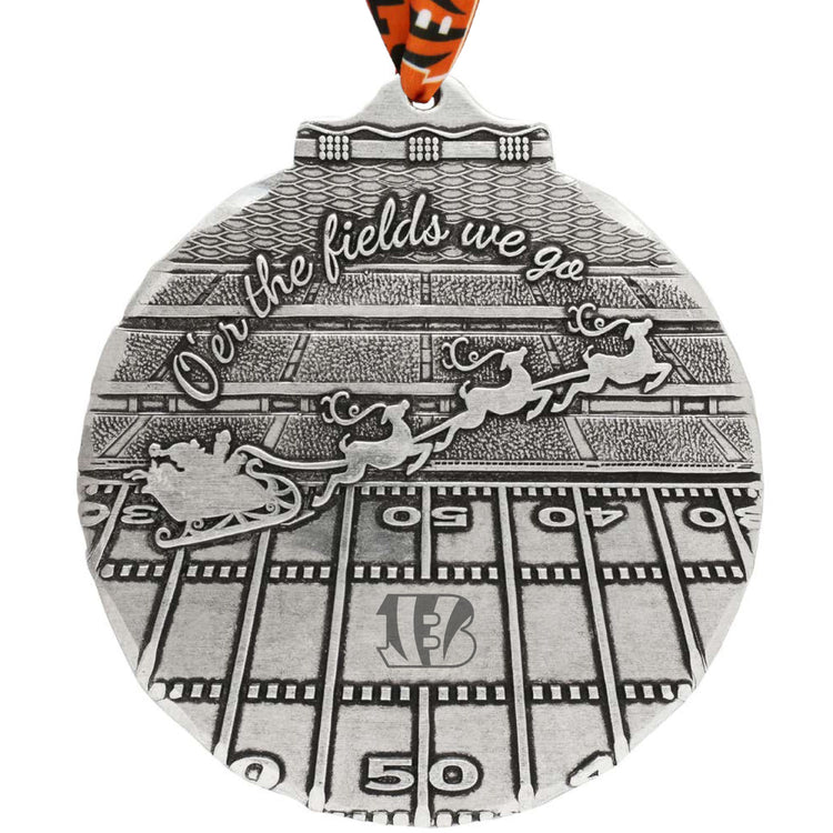 Cincinnati Bengals O'er The Fields We Go Ornament