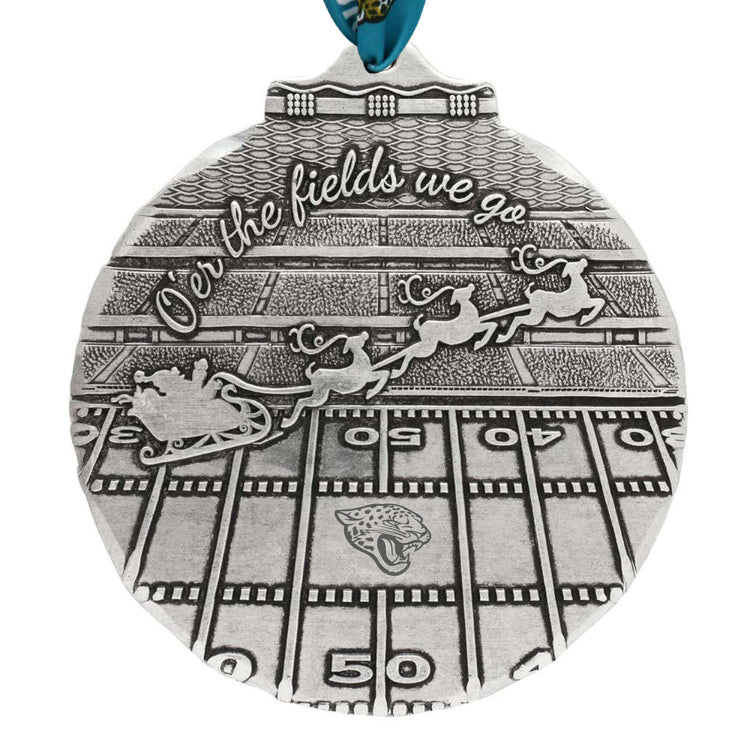 Jacksonville Jaguars O'er The Fields We Go Ornament