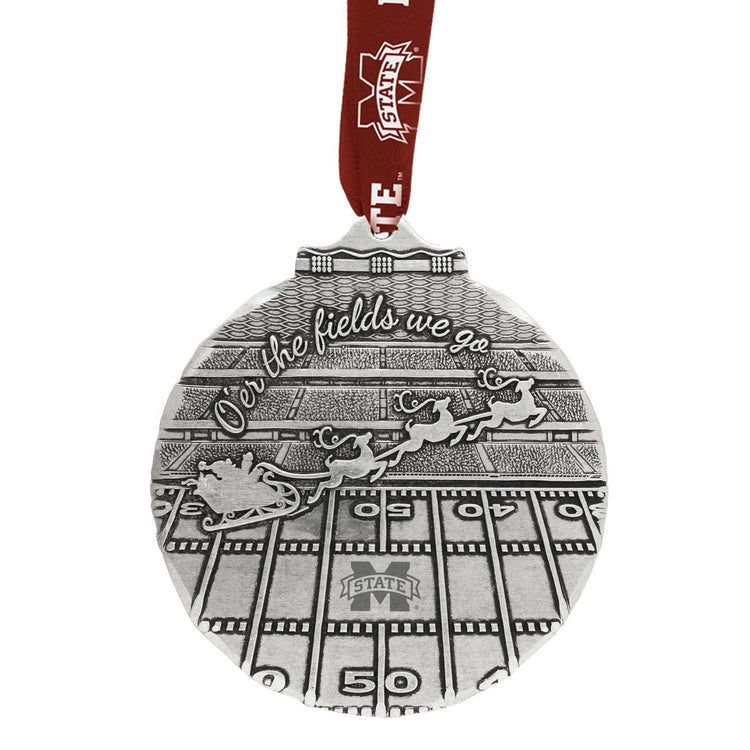 Mississippi State University O'er the Fields We Go Ornament