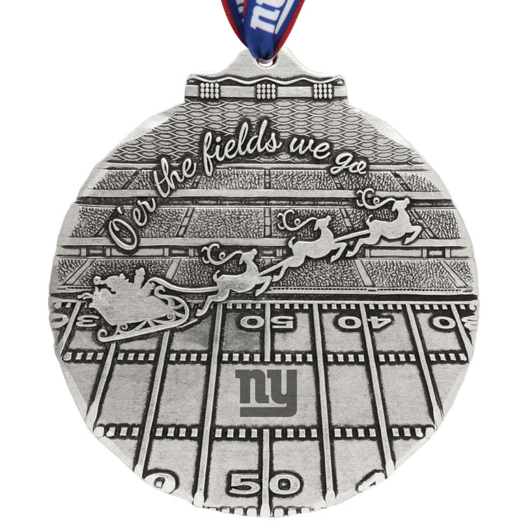 New York Giants O'er The Fields We Go Ornament