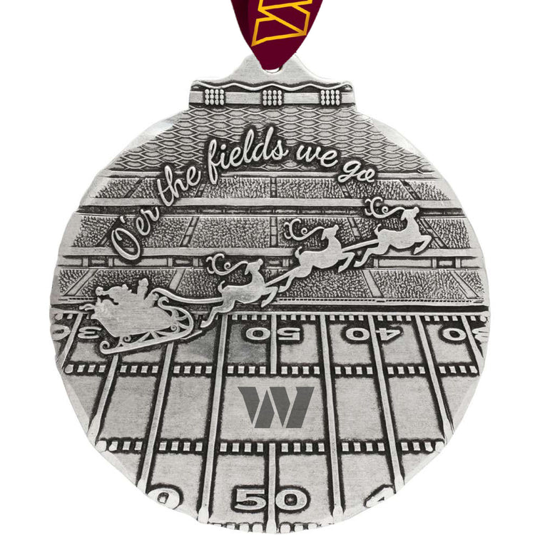 Washington Commanders O'er The Fields We Go Ornament