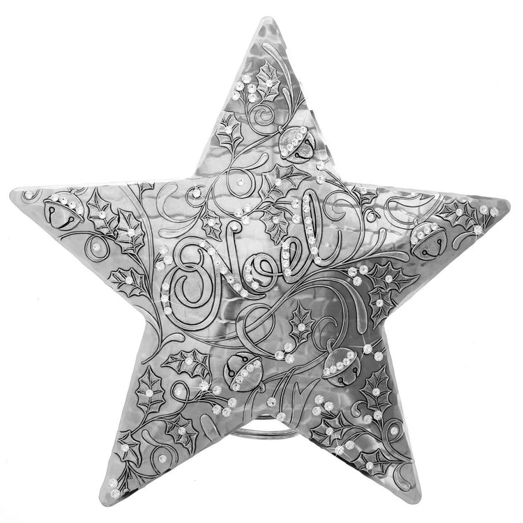 Noel Tree Topper with  Crystals - Wendell August Forge