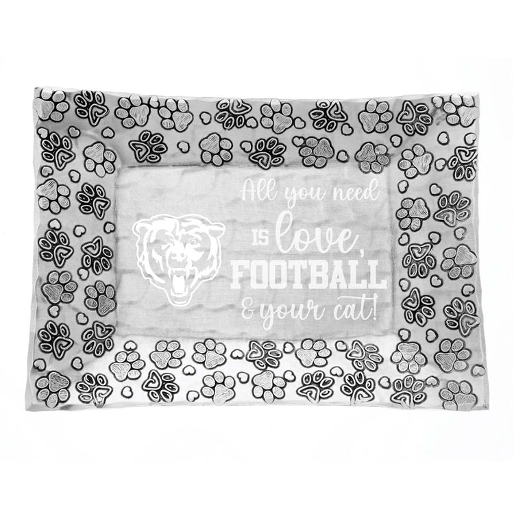 Chicago Bears Expressions Pet Cat Tray