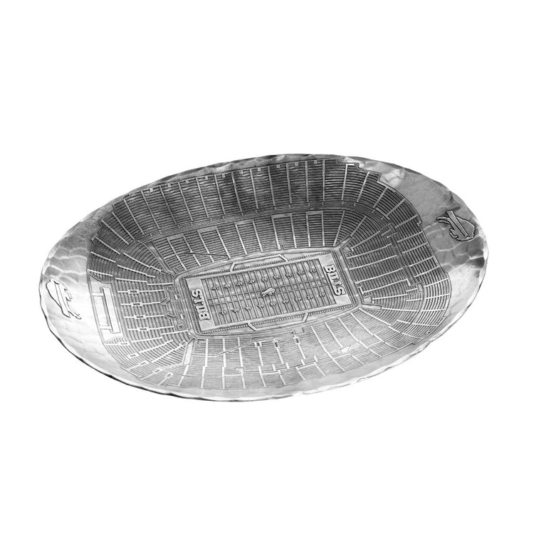 Buffalo Bills Stadium Series Large Oval Dish