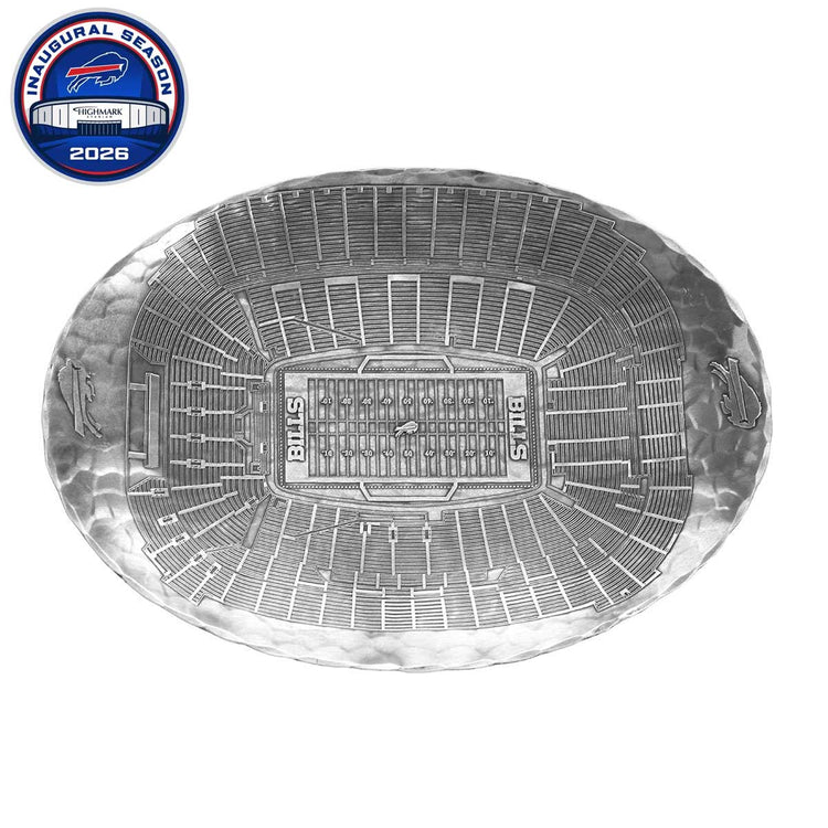 Buffalo Bills Stadium Series Large Oval Dish