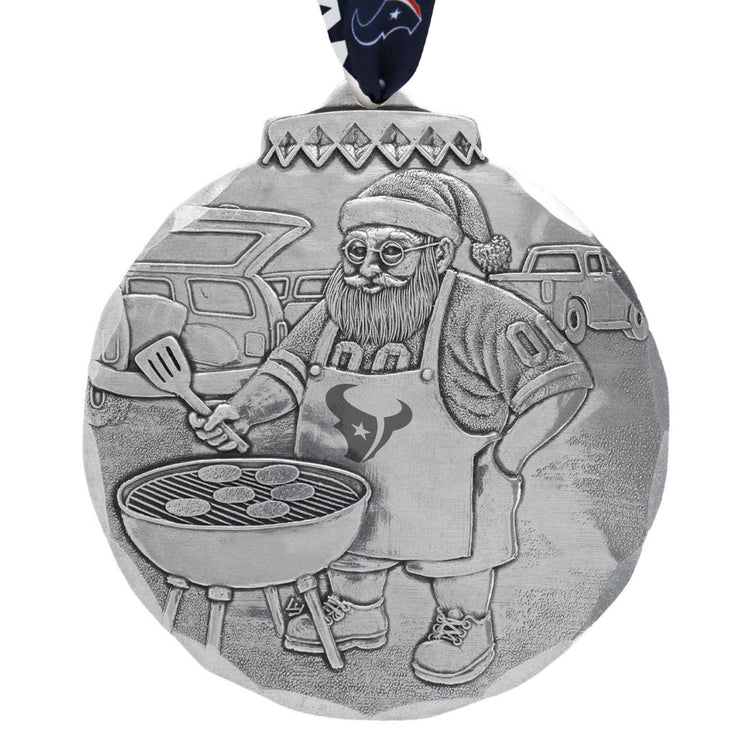 Houston Texans Santas Sizzlin Tailgate Ornament