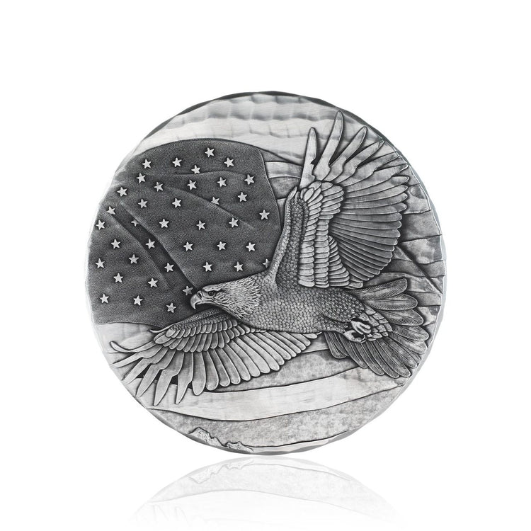 Stars and Stripes Eagle Coaster 