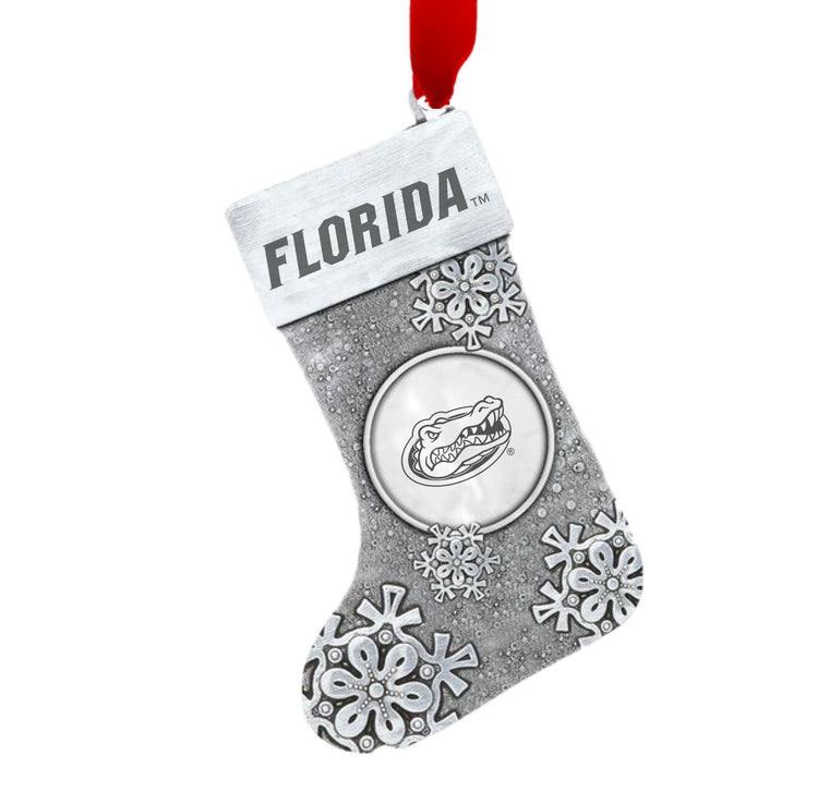 Florida Gators Snowflake Stocking Ornament