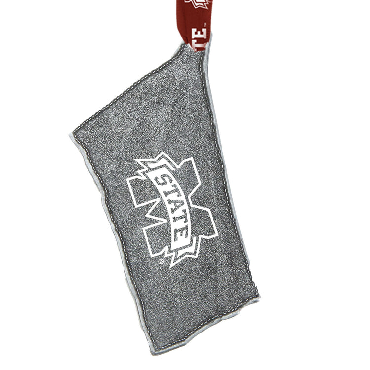 Mississippi State Bulldogs Rally Towel Ornament