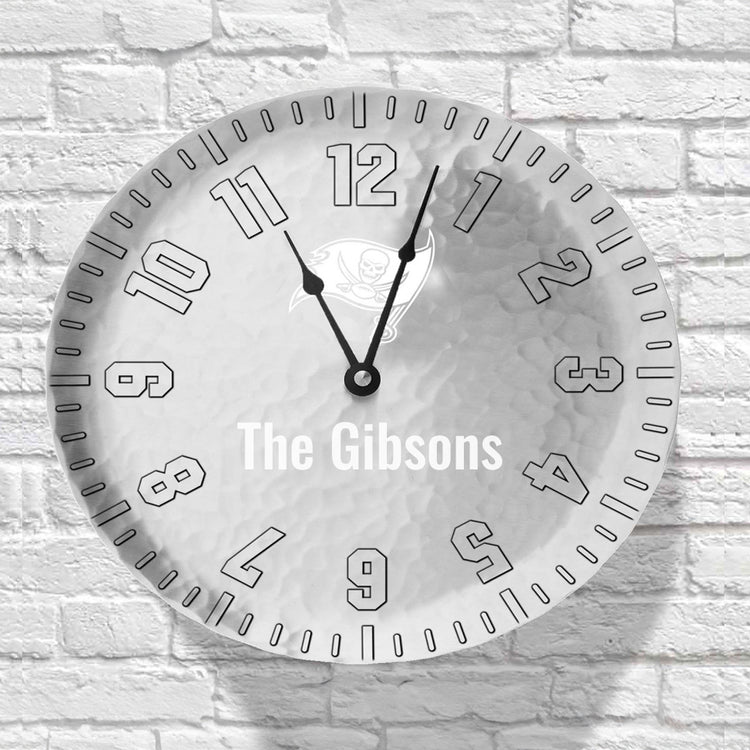 Tampa Bay Buccaneers 9" Wall Clock
