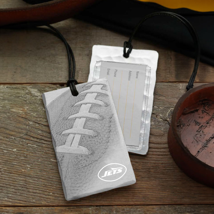 New York Jets Football Bag Tag