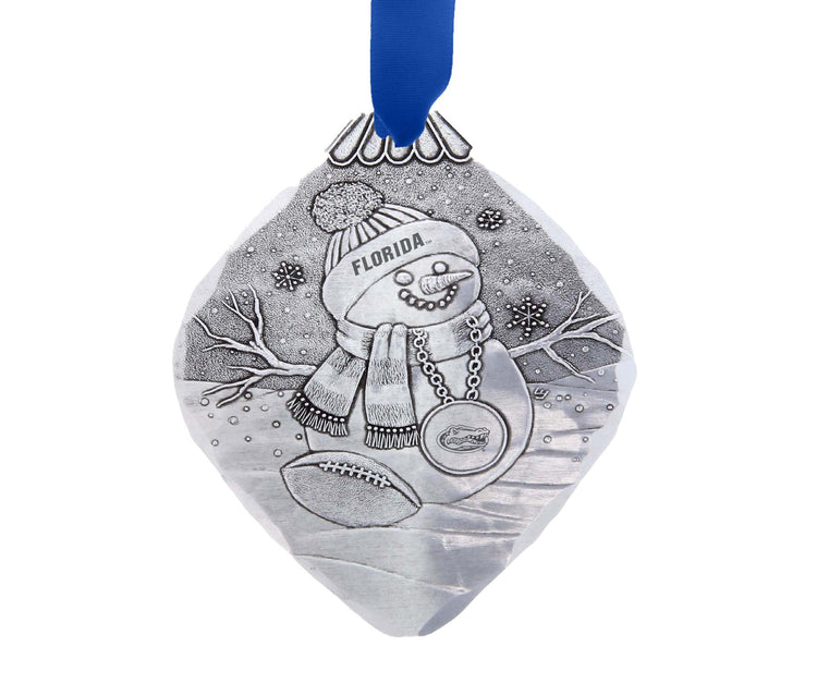 Florida Gators Superfan Snowman Ornament