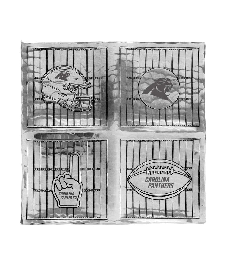 Carolina Panthers Game Day Quad Serving Tray