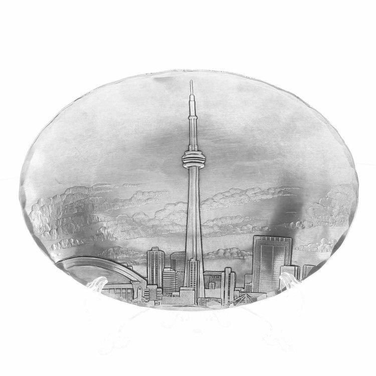 Toronto Skyline Small Oval Dish