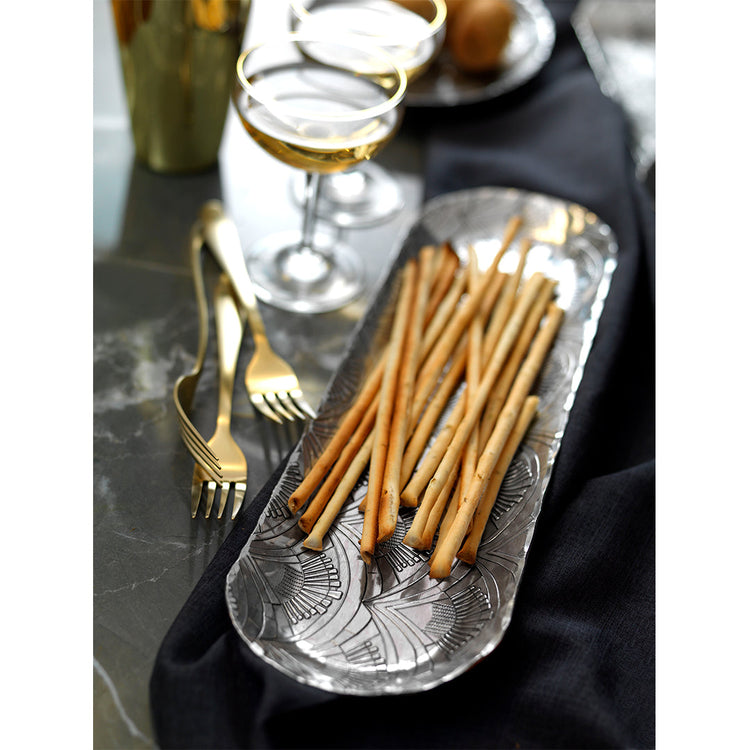 1923 Small Breadstick Tray (Aluminum)