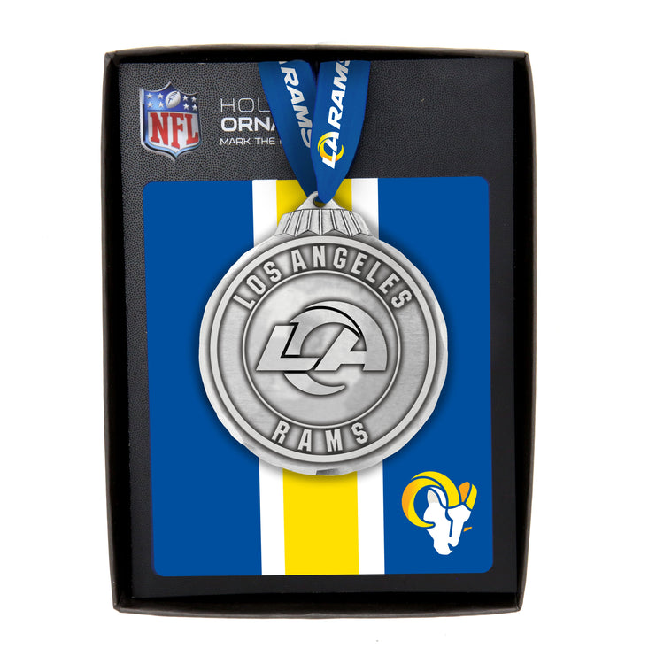 Los Angeles Rams Classic Round Ornament 