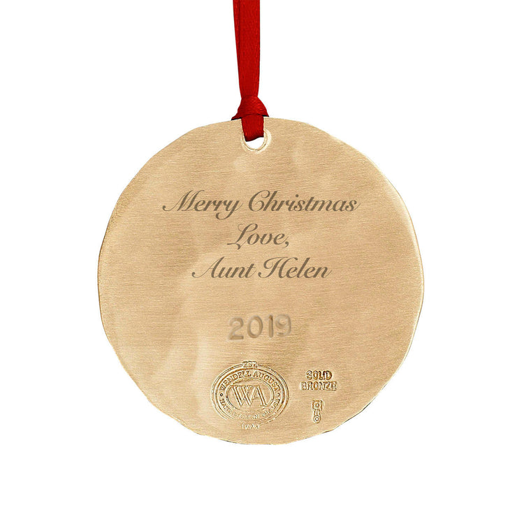 2019 Annual Ornament - A Visit from St. Nicholas (Bronze)