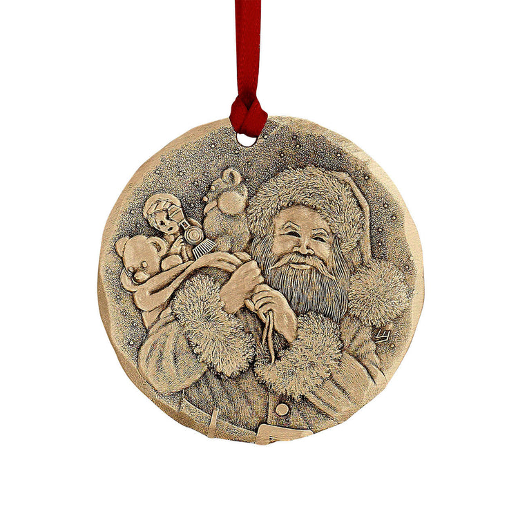 2019 Annual Ornament - A Visit from St. Nicholas (Bronze)