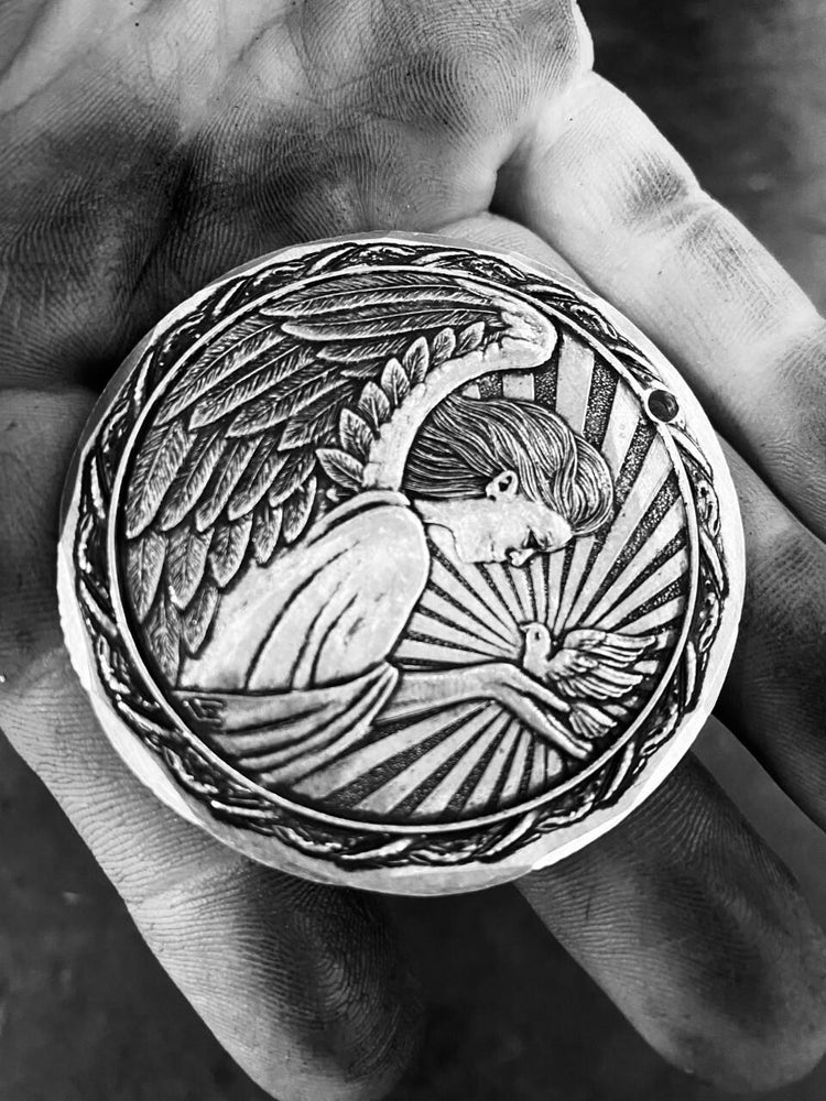 2020 Annual Ornament - Angel of Peace (Aluminum)