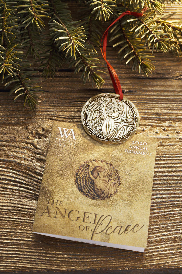 2020 Annual Ornament - Angel of Peace (Bronze)